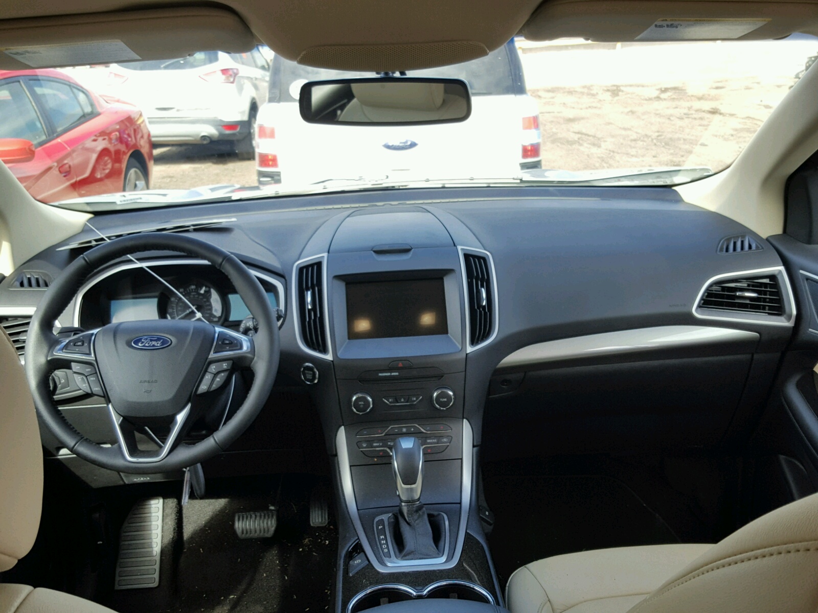 2018 Ford Edge Sel Серебряный vin: 2FMPK4J83JBC15873
