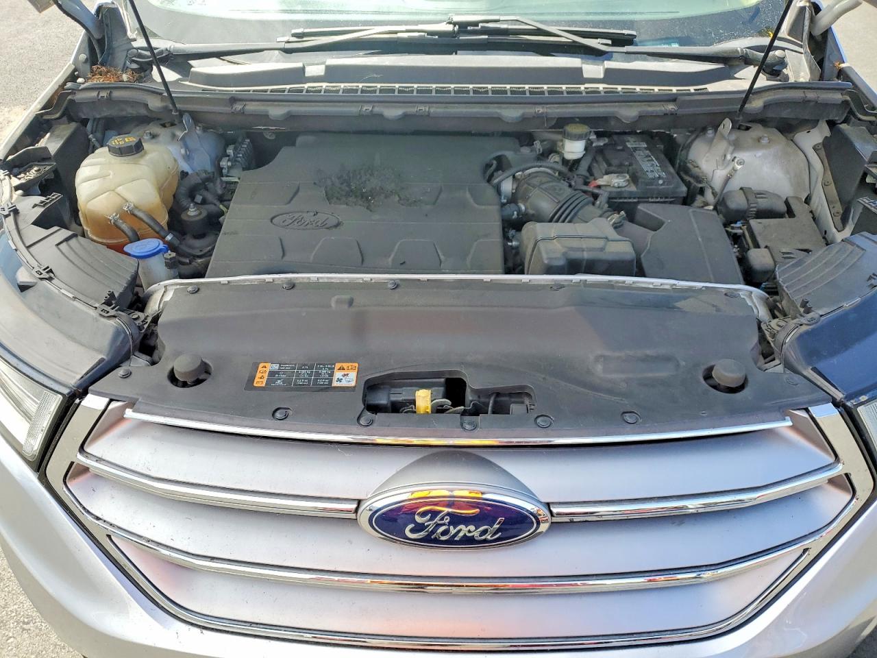 2018 Ford Edge Sel Серебряный vin: 2FMPK4J83JBC15873