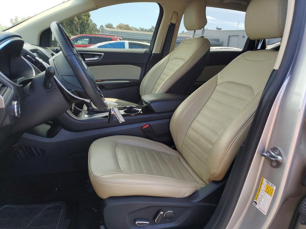2018 Ford Edge Sel Серебряный vin: 2FMPK4J83JBC15873