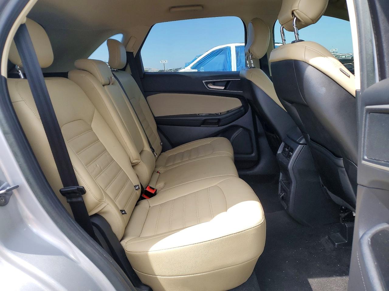 2018 Ford Edge Sel Серебряный vin: 2FMPK4J83JBC15873