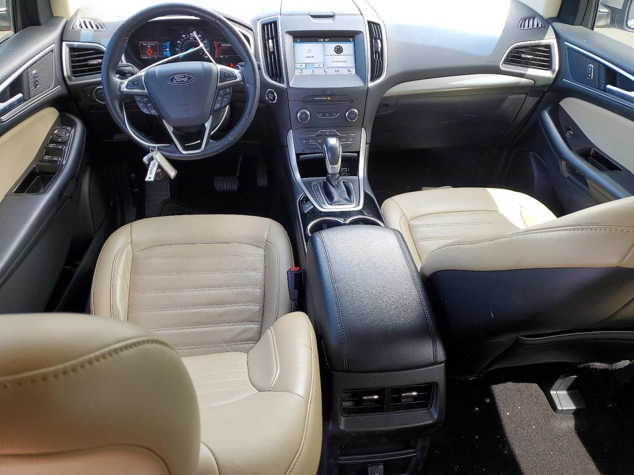 2018 Ford Edge Sel Серебряный vin: 2FMPK4J83JBC15873