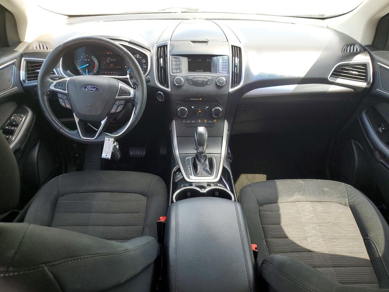 2018 Ford Edge Sel White vin: 2FMPK4J83JBC19342