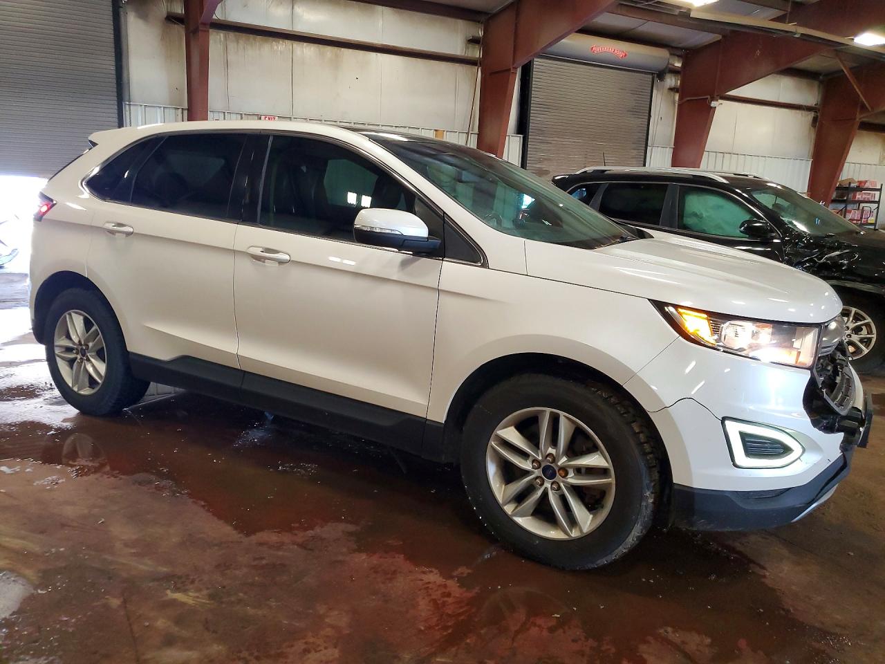 2016 Ford Edge Sel Белый vin: 2FMPK4J84GBB01034