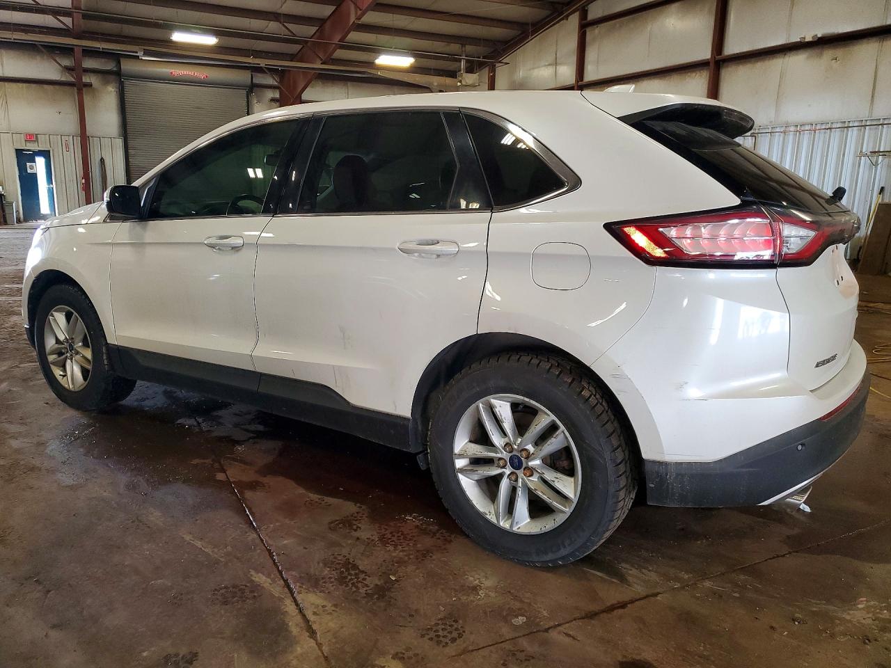 2016 Ford Edge Sel Белый vin: 2FMPK4J84GBB01034
