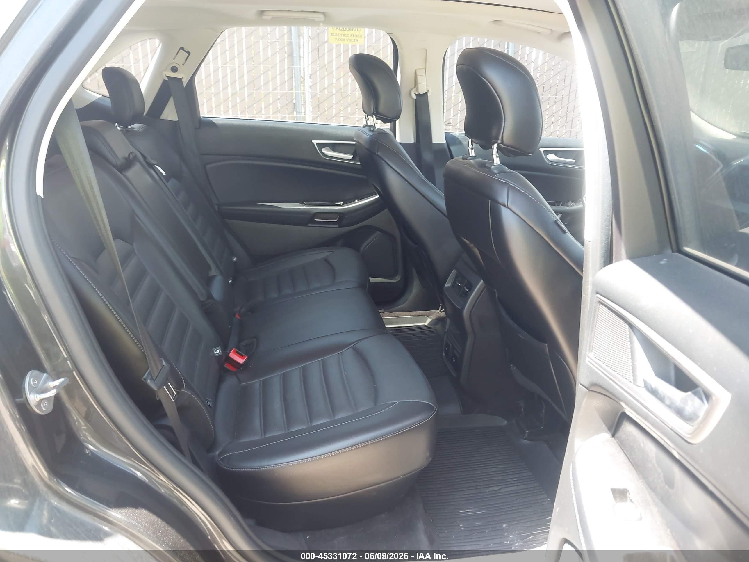 2017 Ford Edge Sel Серый vin: 2FMPK4J84HBB57024