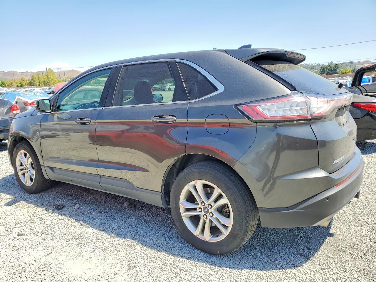 2015 Ford Edge Sel Charcoal vin: 2FMPK4J85FBC26977