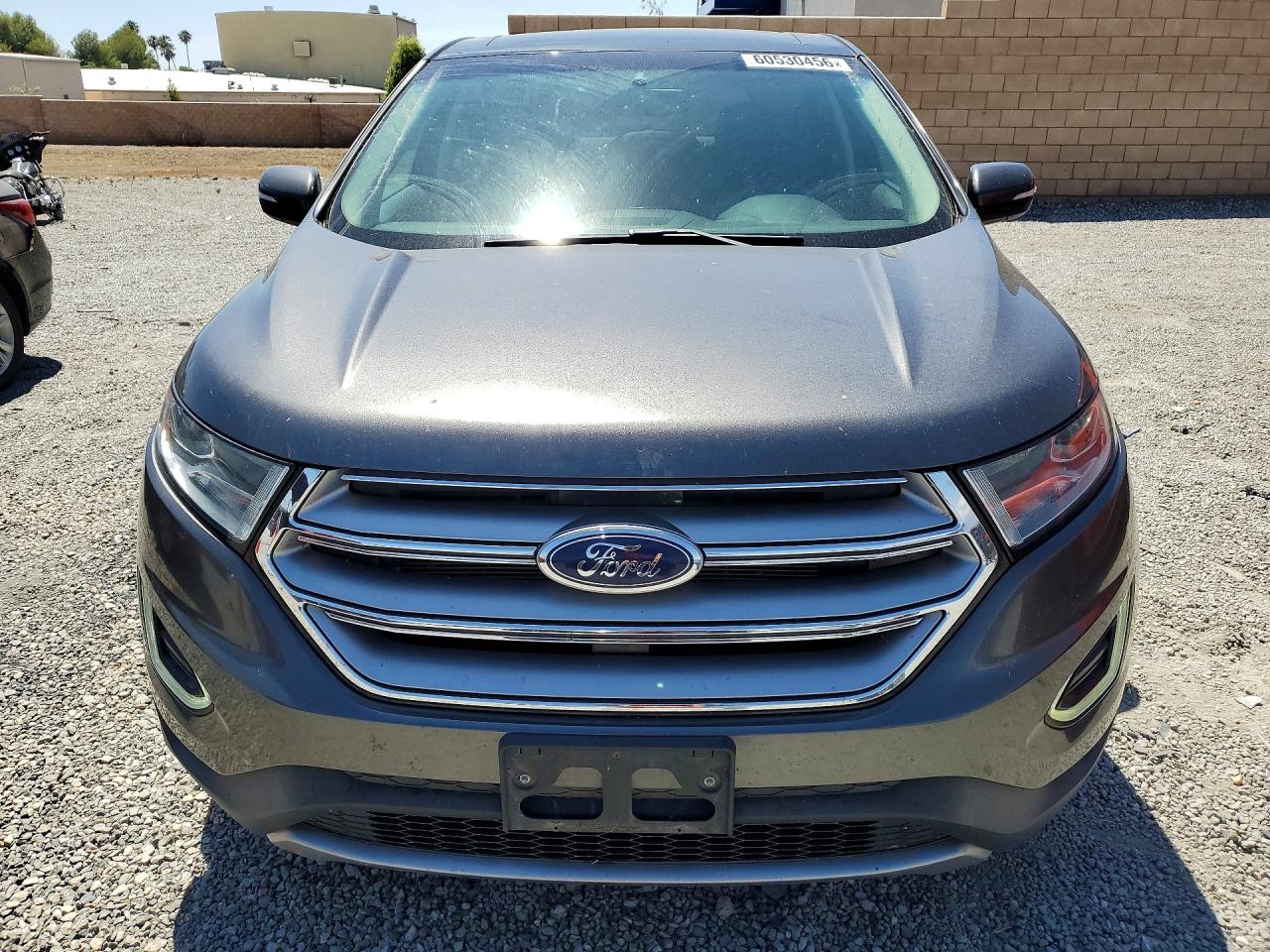 2015 Ford Edge Sel Charcoal vin: 2FMPK4J85FBC26977
