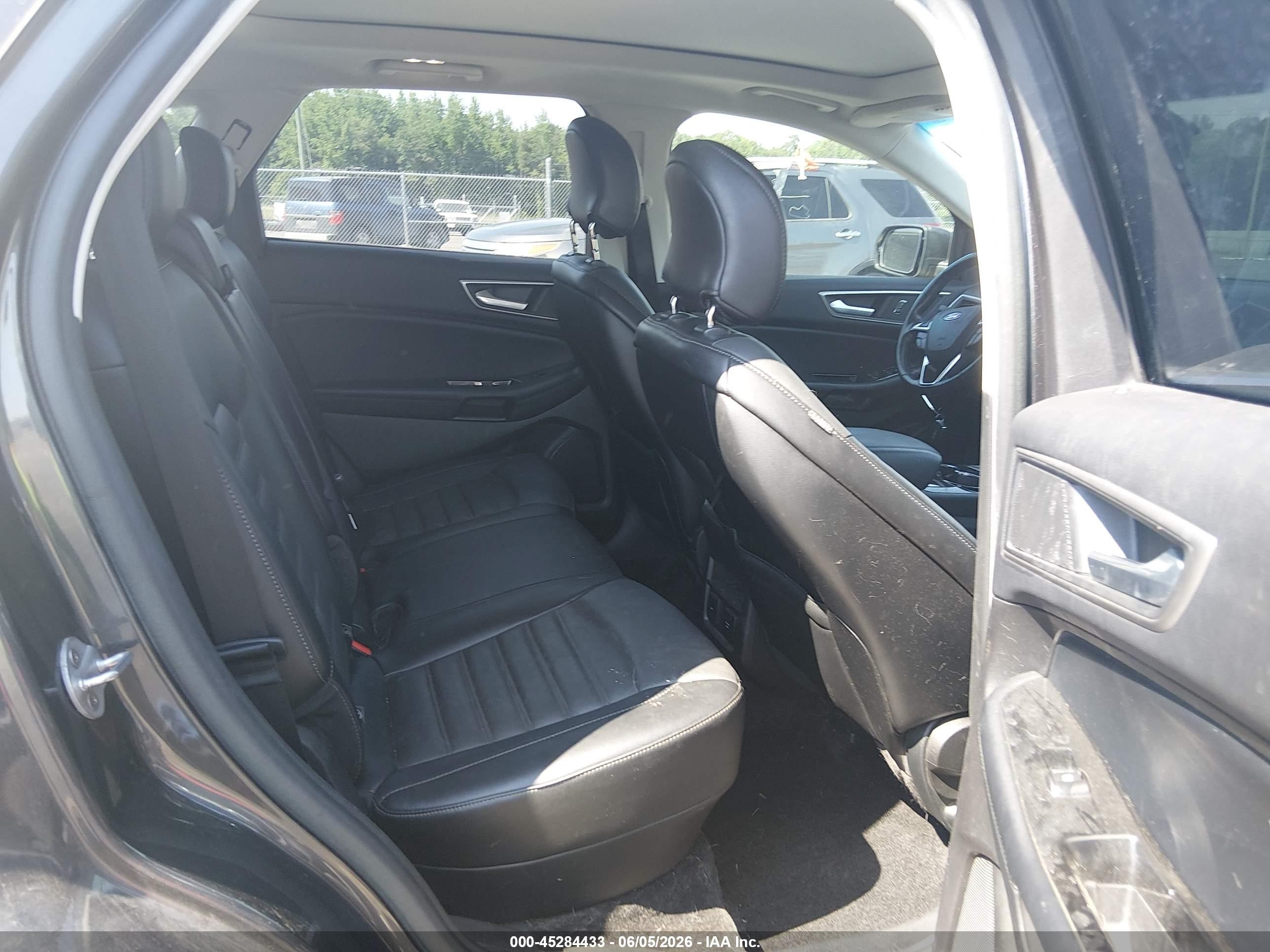 2017 Ford Edge Sel Gray vin: 2FMPK4J88HBB95744