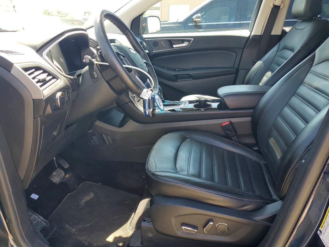 2017 Ford Edge Sel Blue vin: 2FMPK4J8XHBB10709