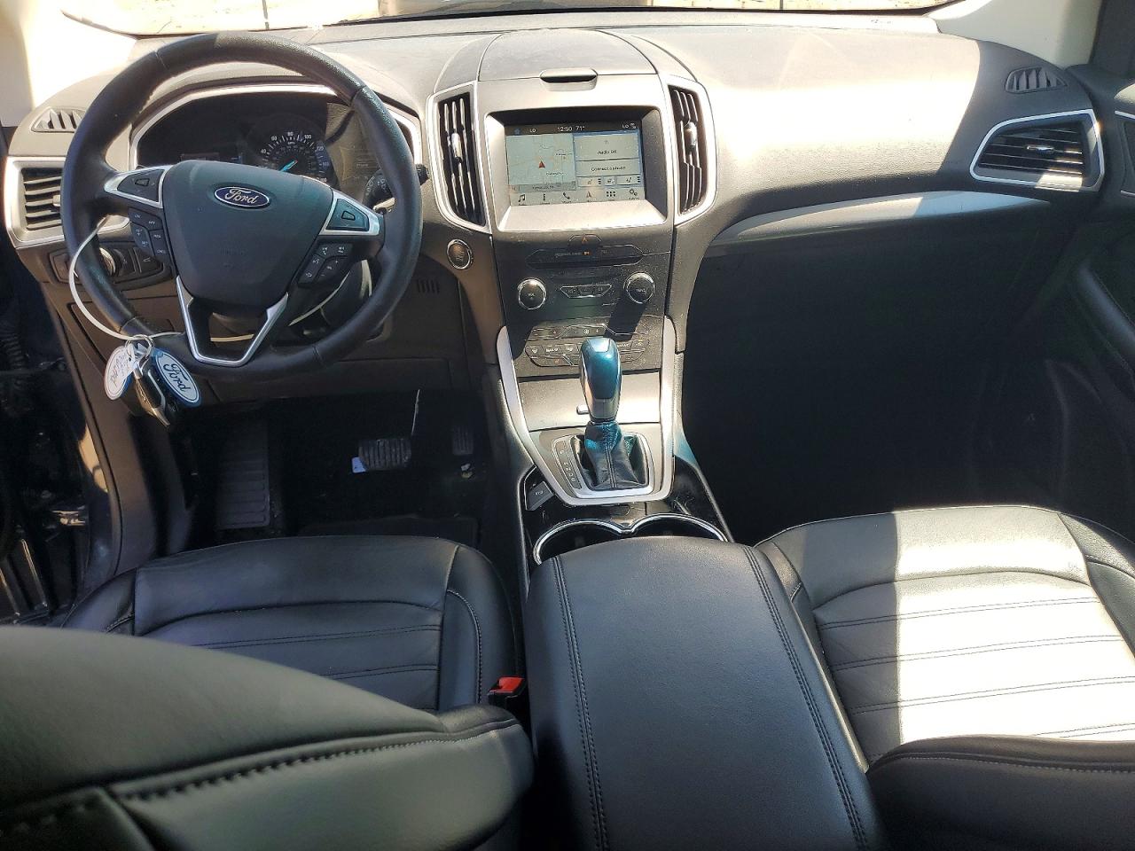2017 Ford Edge Sel Blue vin: 2FMPK4J8XHBB10709
