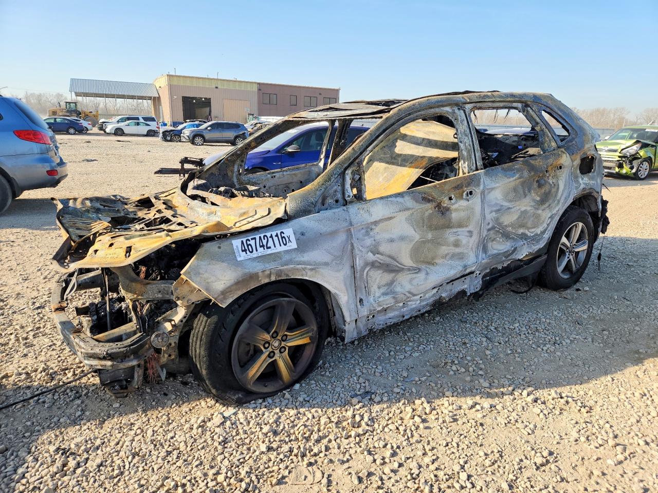 2019 Ford Edge Sel Burn vin: 2FMPK4J90KBB04725