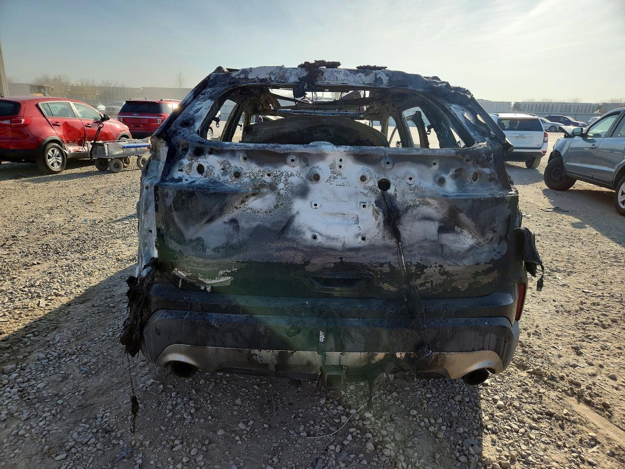 2019 Ford Edge Sel Burn vin: 2FMPK4J90KBB04725