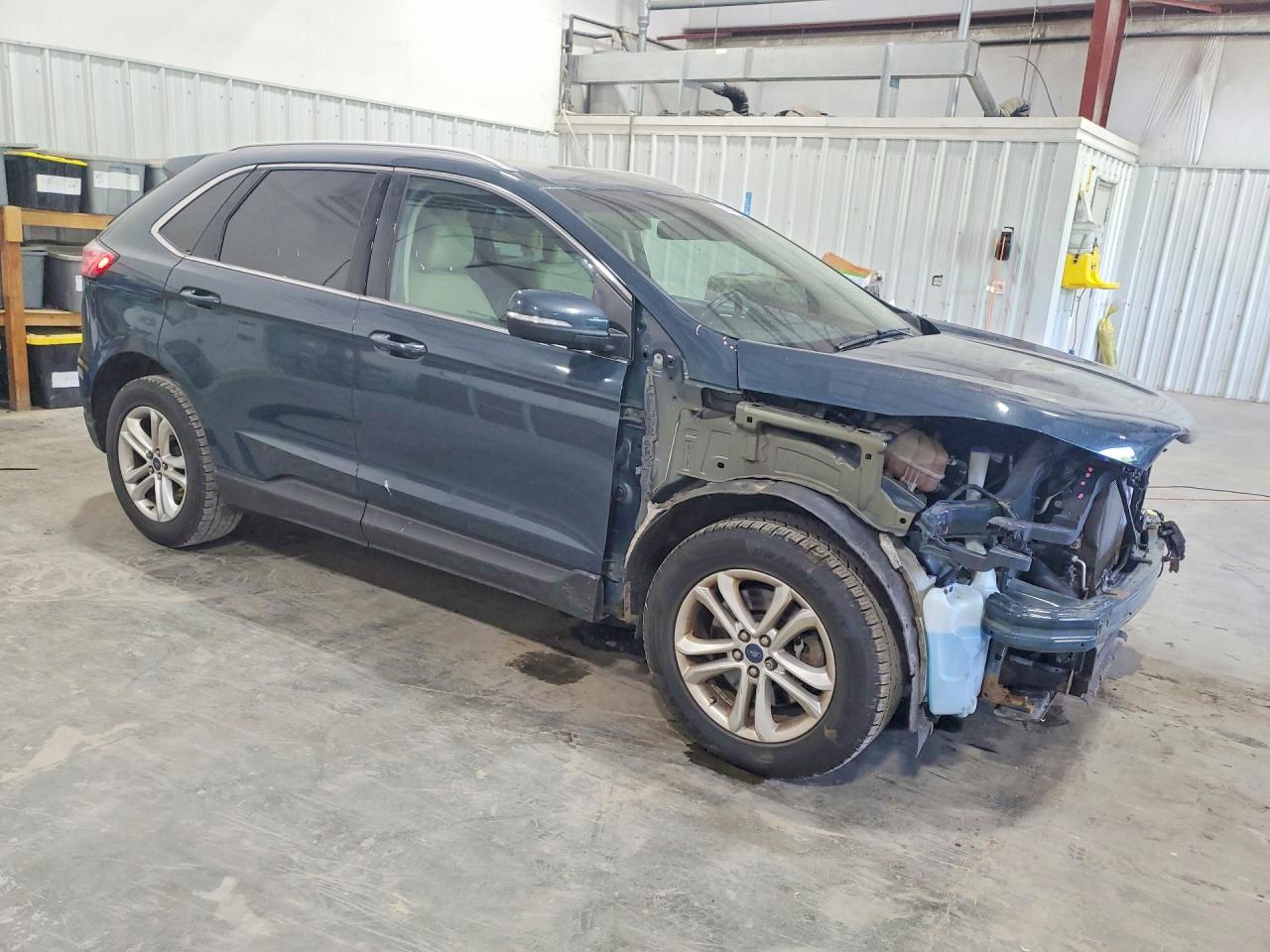 2019 Ford Edge Sel Синий vin: 2FMPK4J90KBB13800