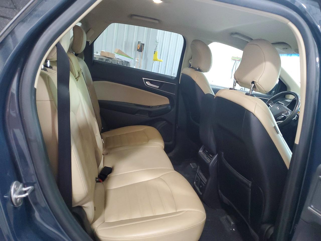 2019 Ford Edge Sel Синий vin: 2FMPK4J90KBB13800