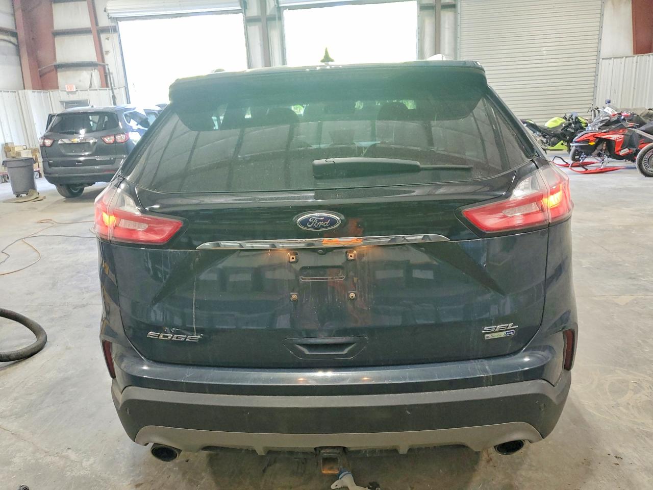 2019 Ford Edge Sel Синий vin: 2FMPK4J90KBB13800
