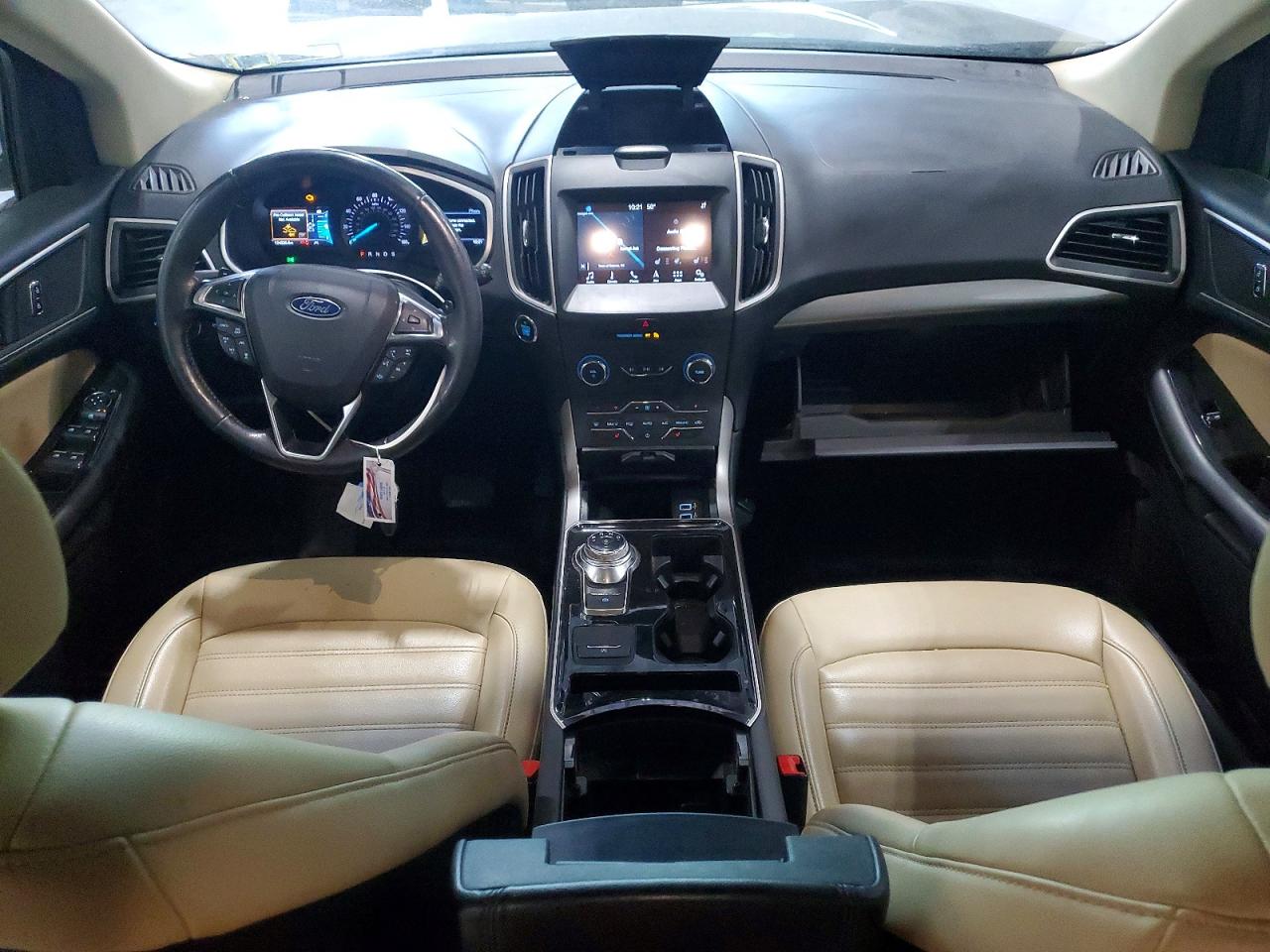 2019 Ford Edge Sel Синий vin: 2FMPK4J90KBB13800