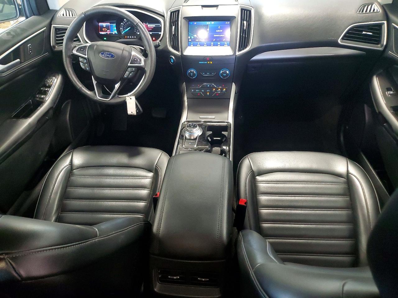 2020 Ford Edge Sel Silver vin: 2FMPK4J90LBB15936