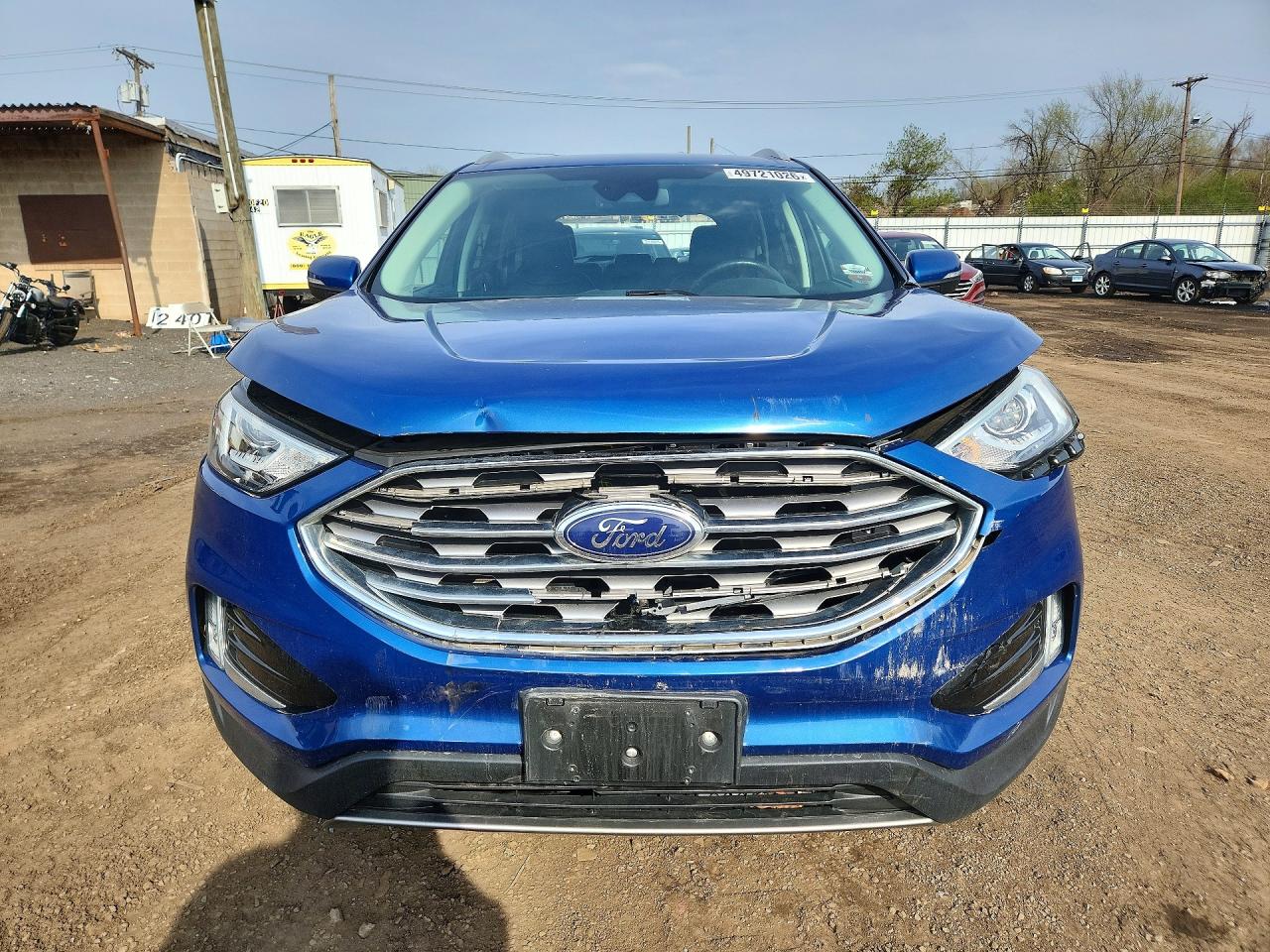 2020 Ford Edge Sel Blue vin: 2FMPK4J90LBB60763