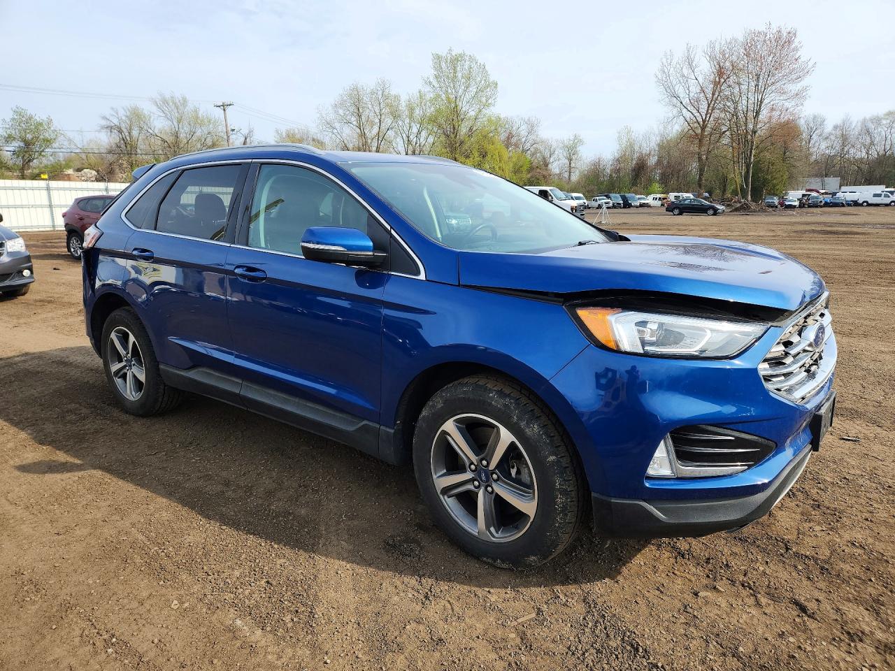 2020 Ford Edge Sel Blue vin: 2FMPK4J90LBB60763