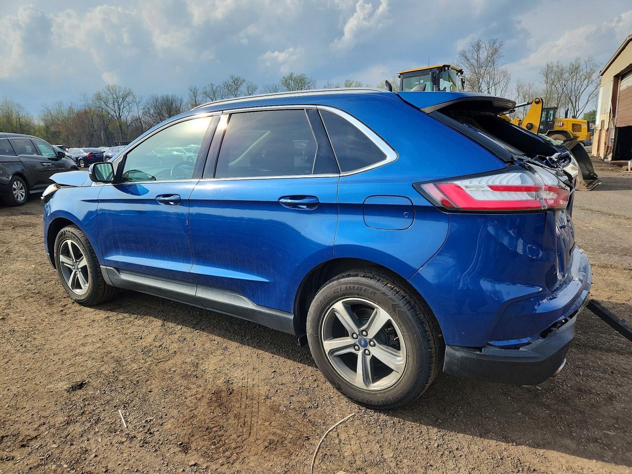2020 Ford Edge Sel Blue vin: 2FMPK4J90LBB60763
