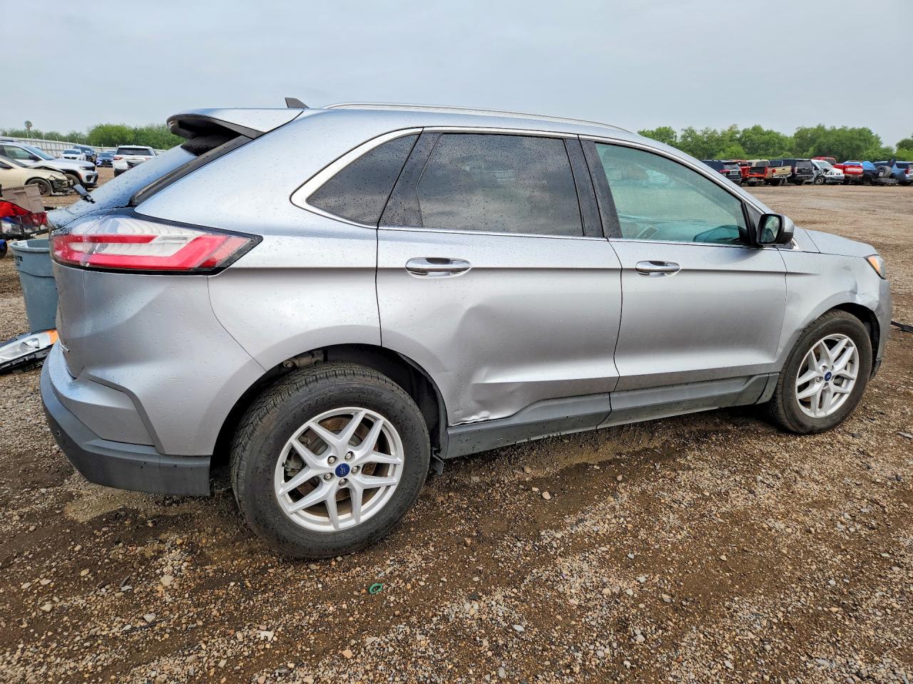 2022 Ford Edge Sel Серебряный vin: 2FMPK4J90NBA03768