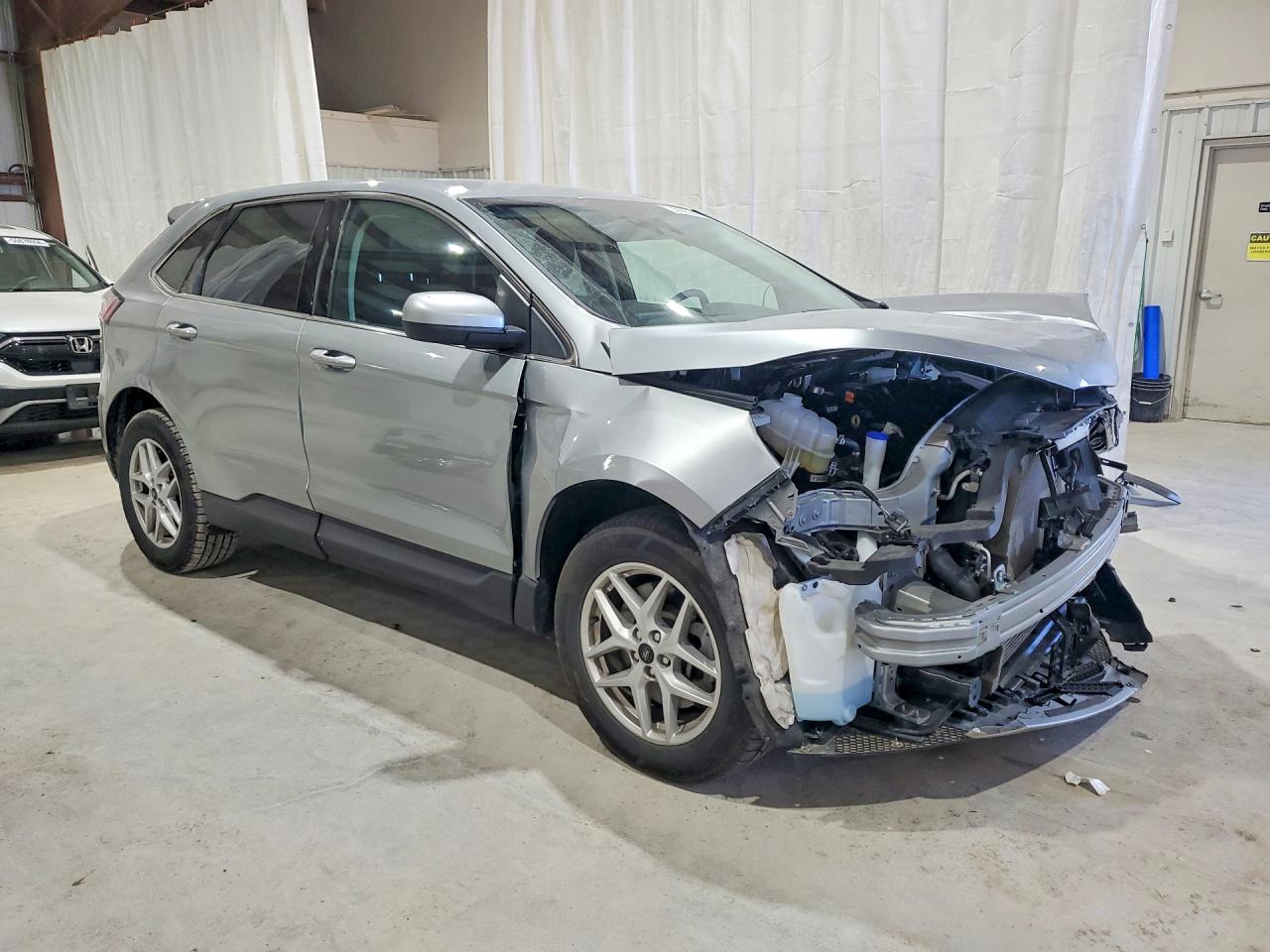 2024 Ford Edge Sel Silver vin: 2FMPK4J90RBA88648