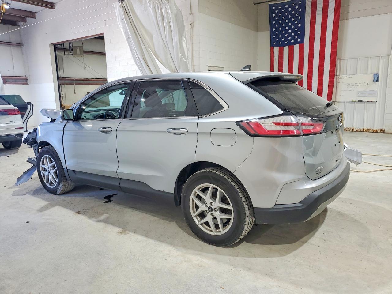 2024 Ford Edge Sel Silver vin: 2FMPK4J90RBA88648