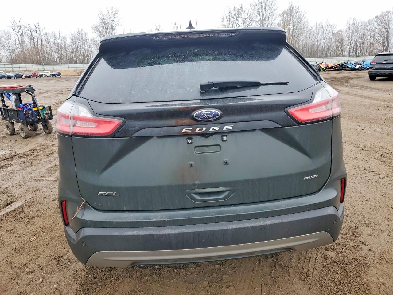2024 Ford Edge Sel Charcoal vin: 2FMPK4J90RBA89511