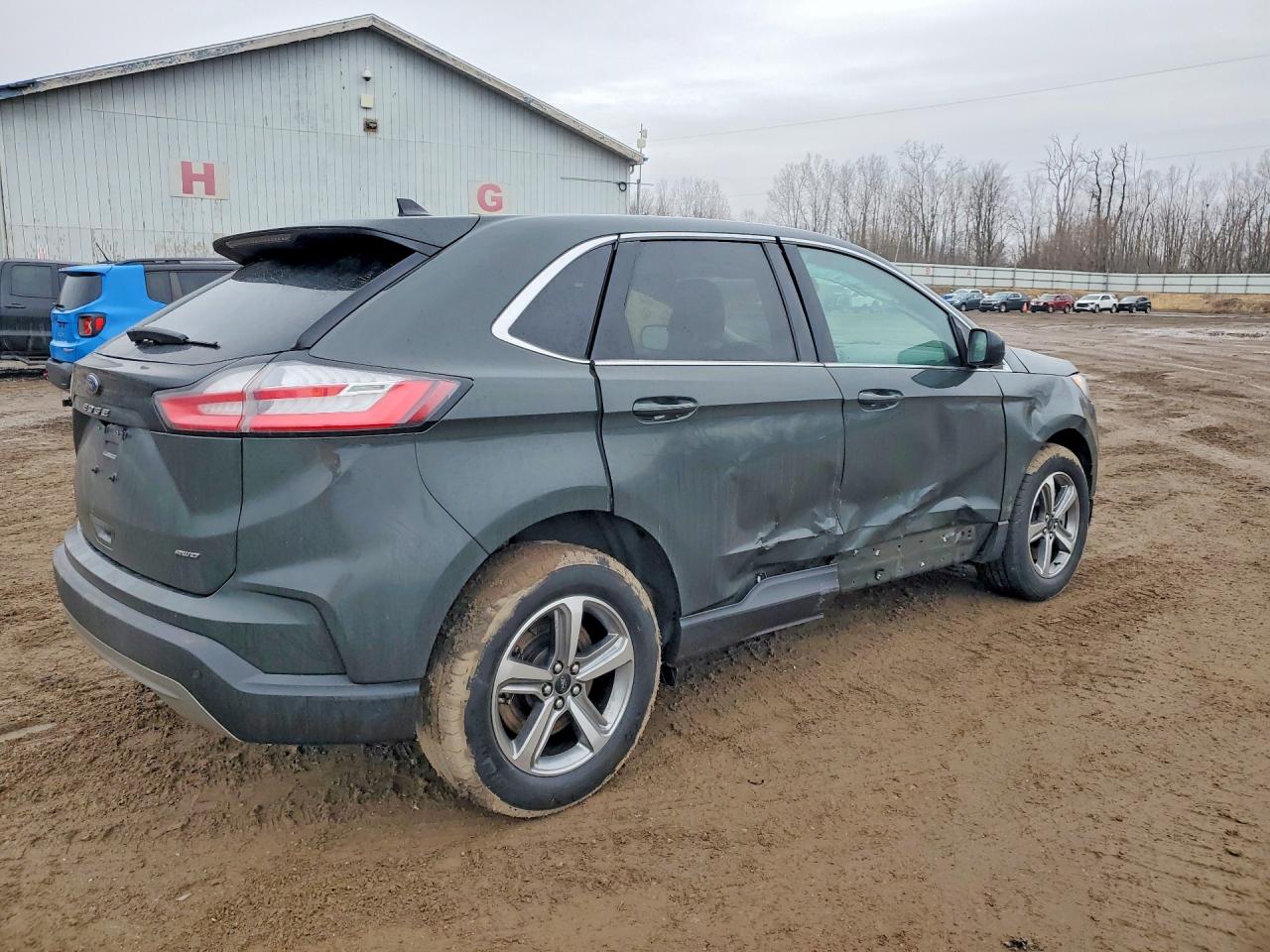 2024 Ford Edge Sel Charcoal vin: 2FMPK4J90RBA89511