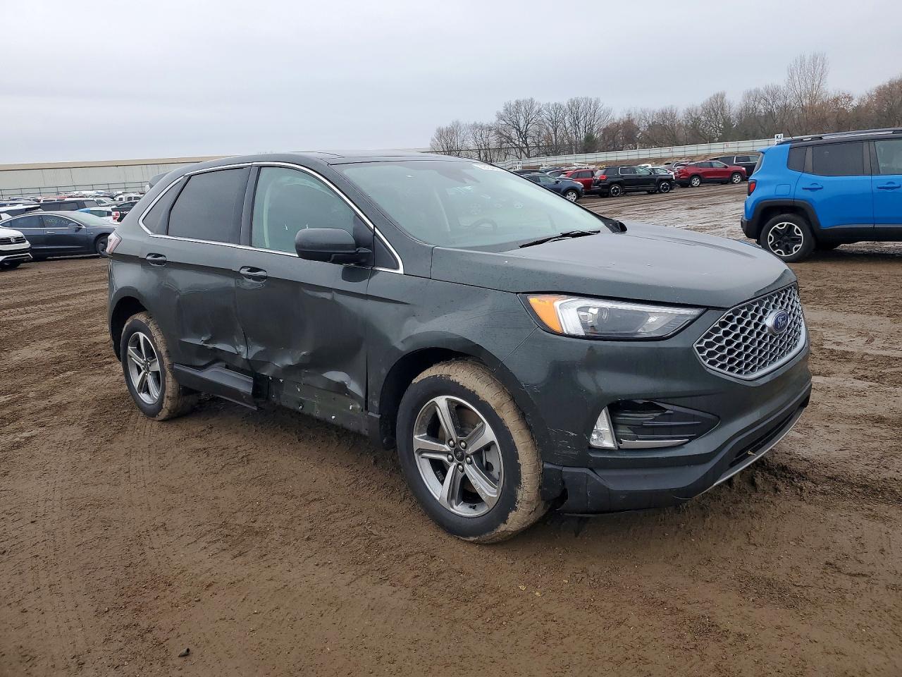 2024 Ford Edge Sel Charcoal vin: 2FMPK4J90RBA89511
