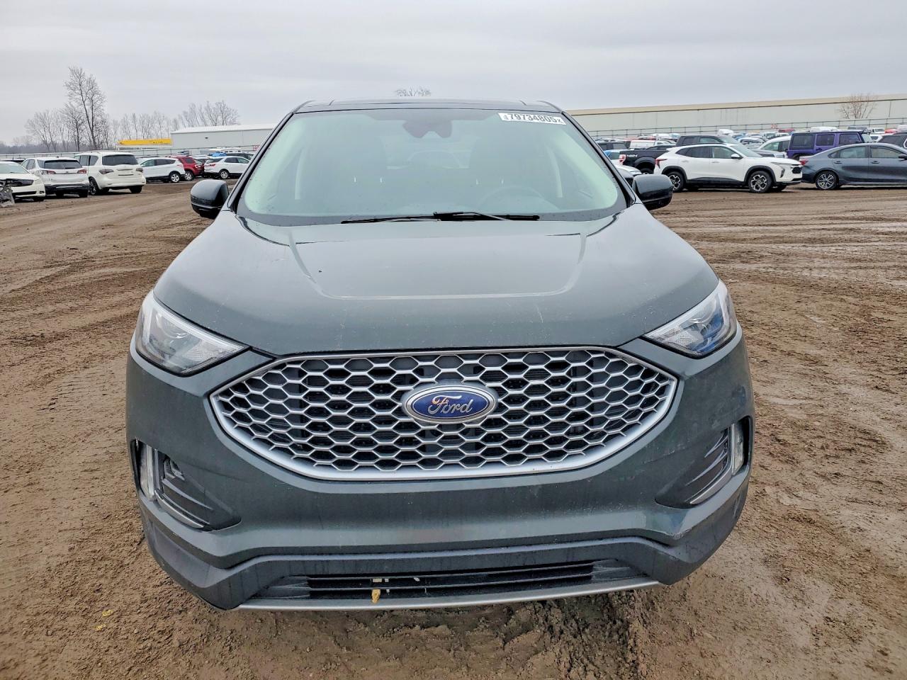 2024 Ford Edge Sel Charcoal vin: 2FMPK4J90RBA89511
