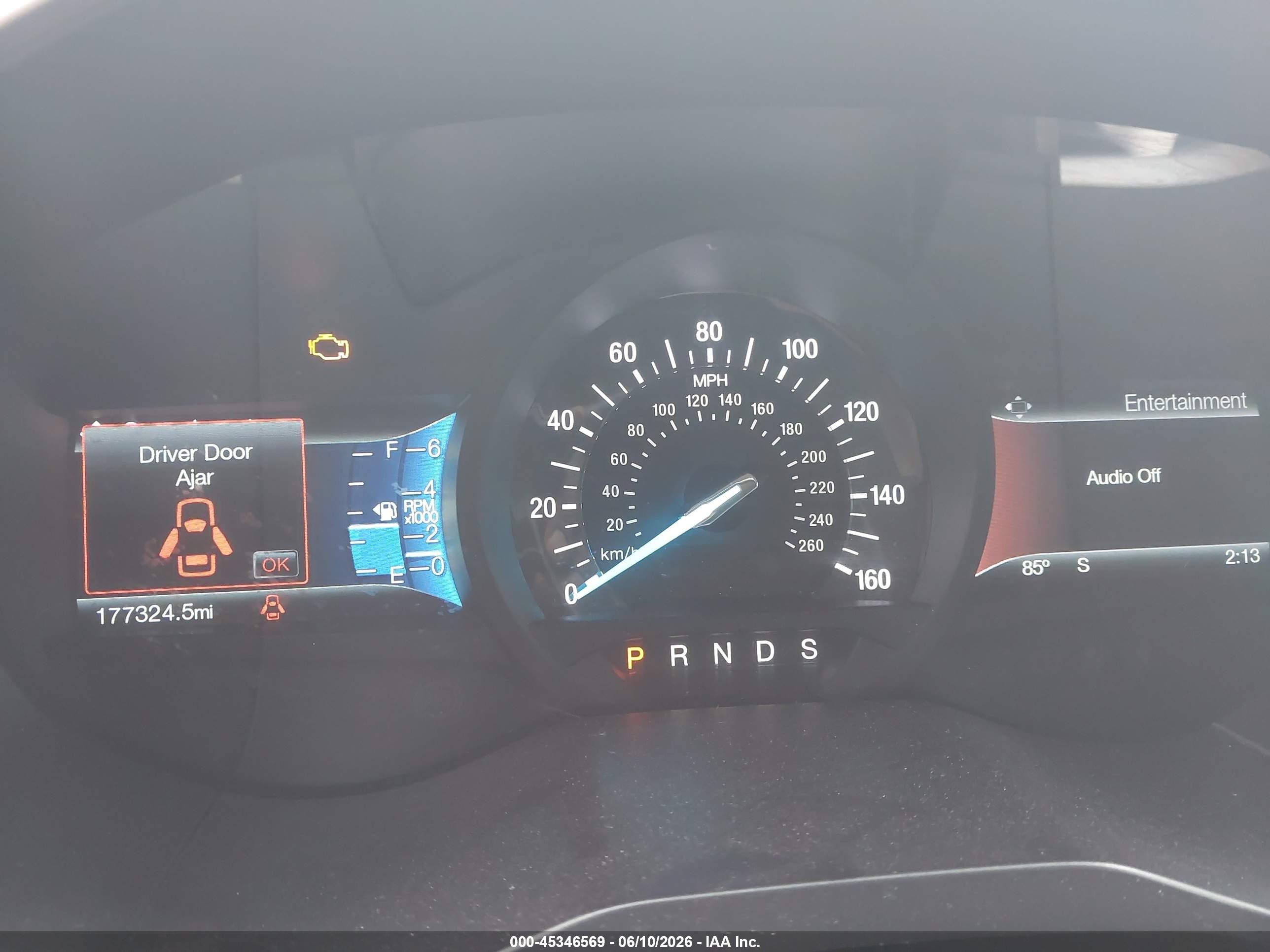 2017 Ford Edge Sel Синий vin: 2FMPK4J91HBB81774