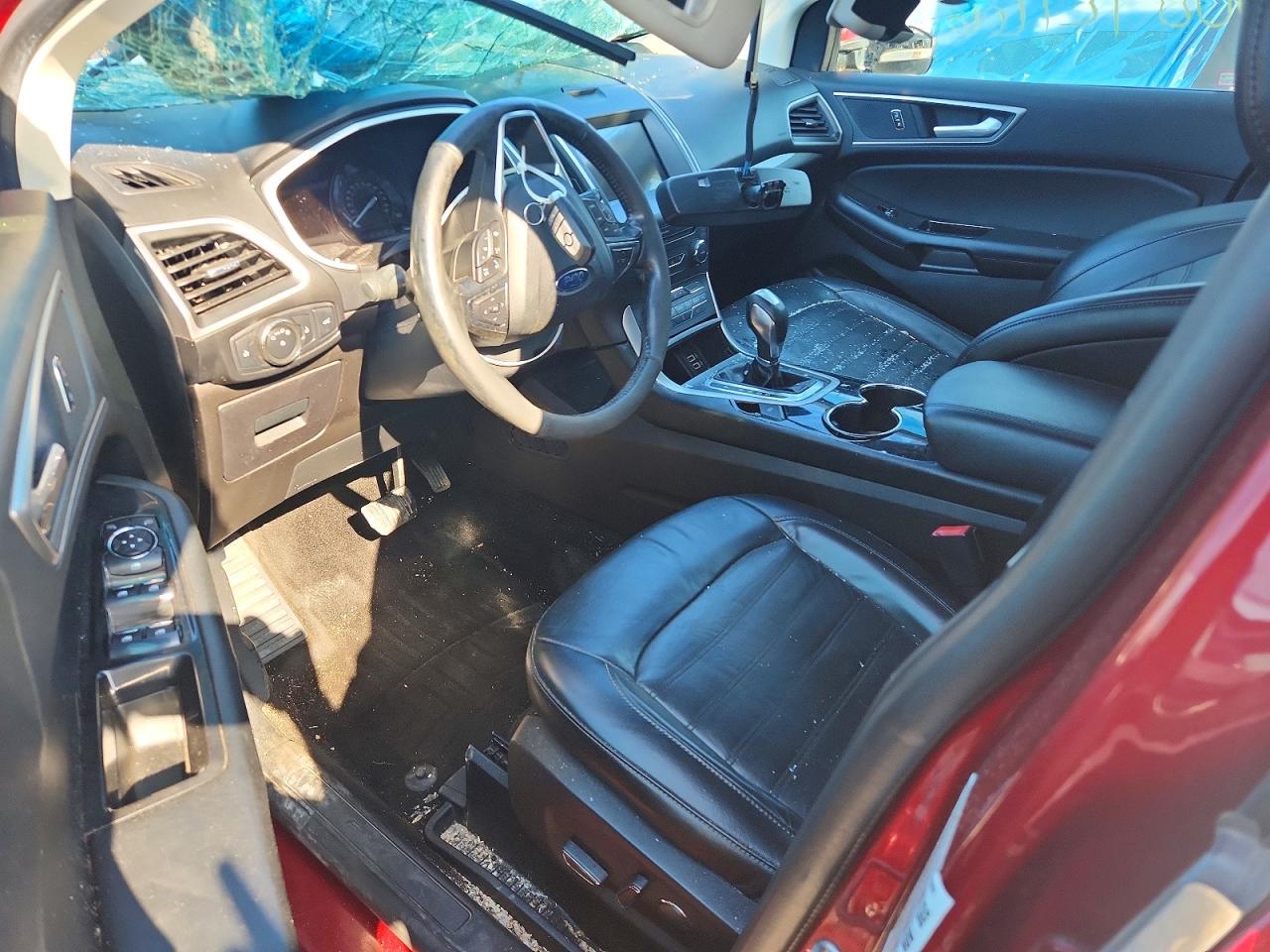 2017 Ford Edge Sel Темно-бордовый vin: 2FMPK4J91HBC42329