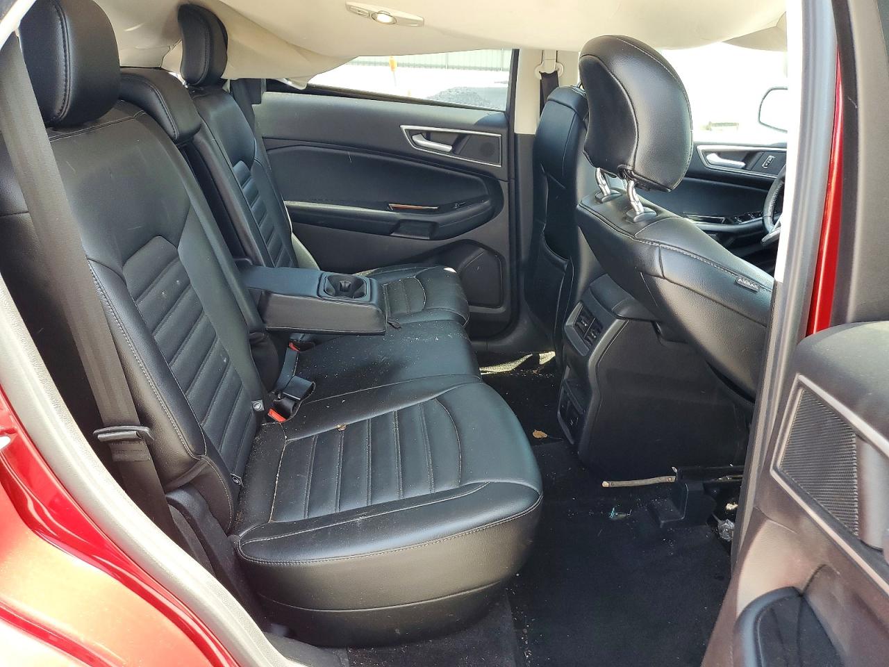 2017 Ford Edge Sel Темно-бордовый vin: 2FMPK4J91HBC42329
