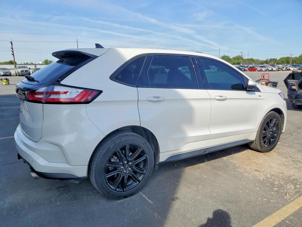 2020 Ford Edge Sel White vin: 2FMPK4J91LBB31482