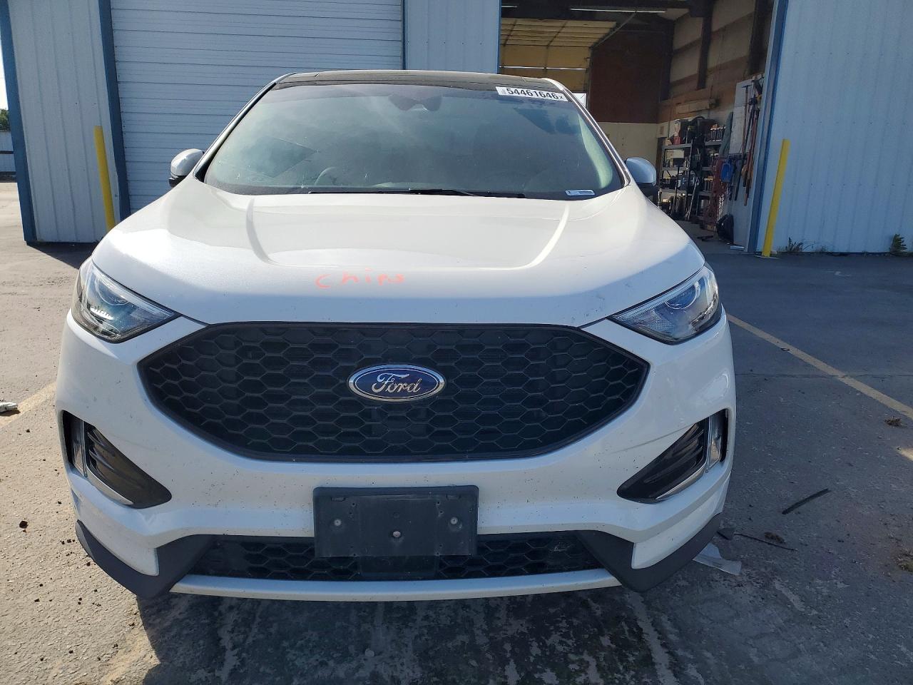 2020 Ford Edge Sel White vin: 2FMPK4J91LBB31482