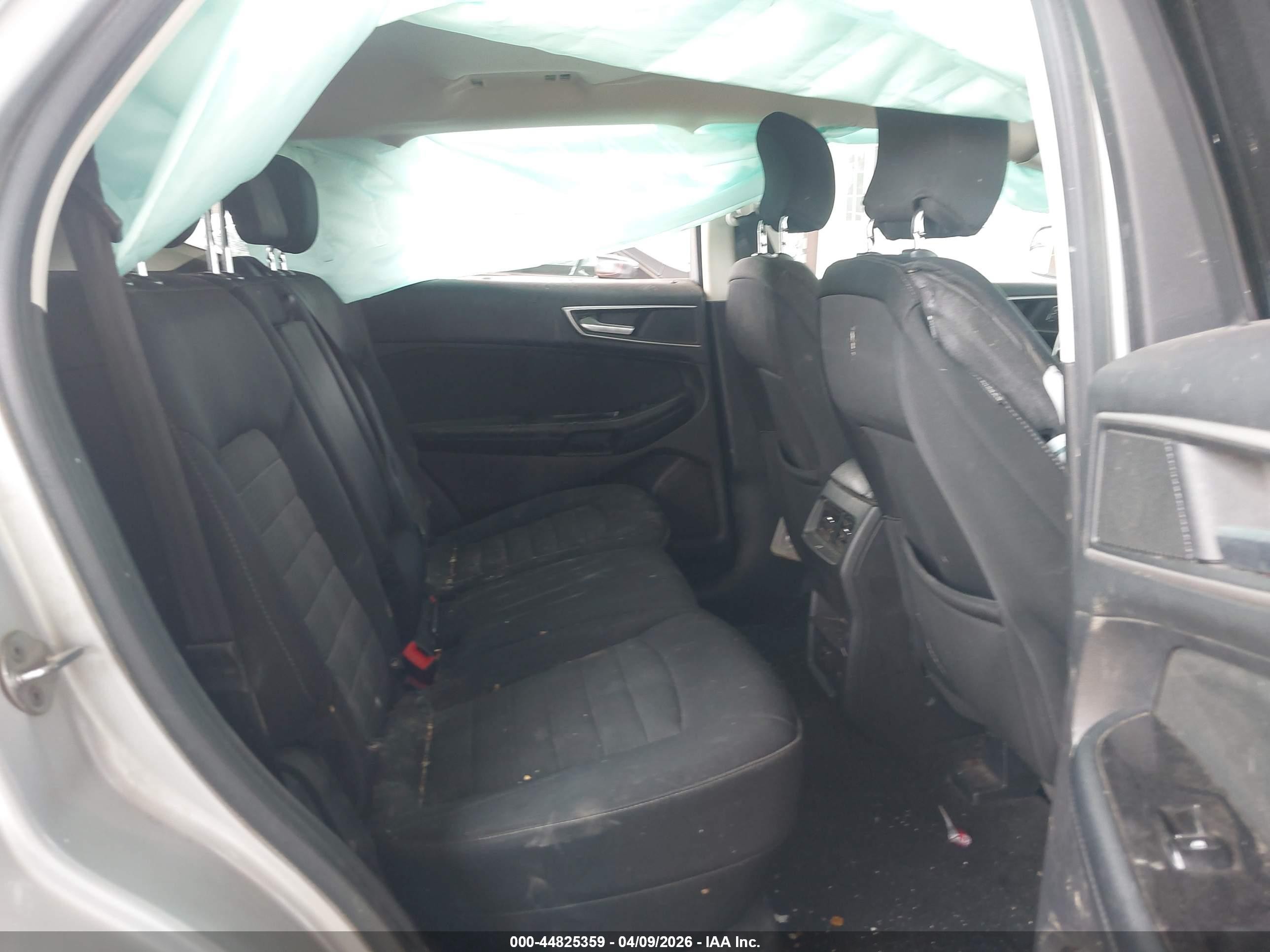 2017 Ford Edge Sel Silver vin: 2FMPK4J92HBC49662