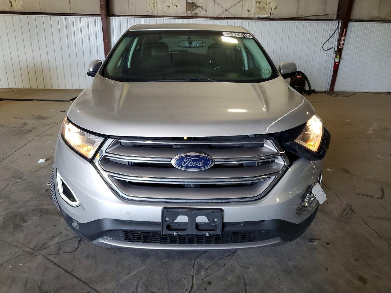 2017 Ford Edge Sel Серебряный vin: 2FMPK4J92HBC49774
