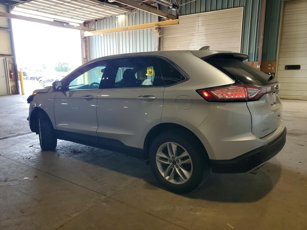 2017 Ford Edge Sel Серебряный vin: 2FMPK4J92HBC49774