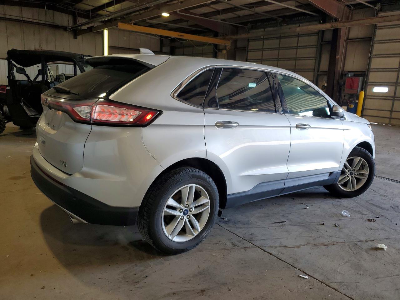 2017 Ford Edge Sel Серебряный vin: 2FMPK4J92HBC49774