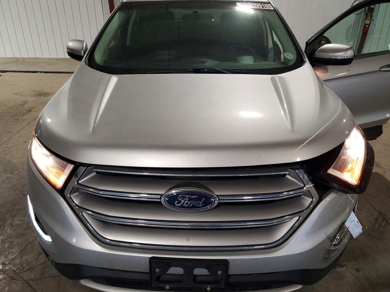 2017 Ford Edge Sel Серебряный vin: 2FMPK4J92HBC49774