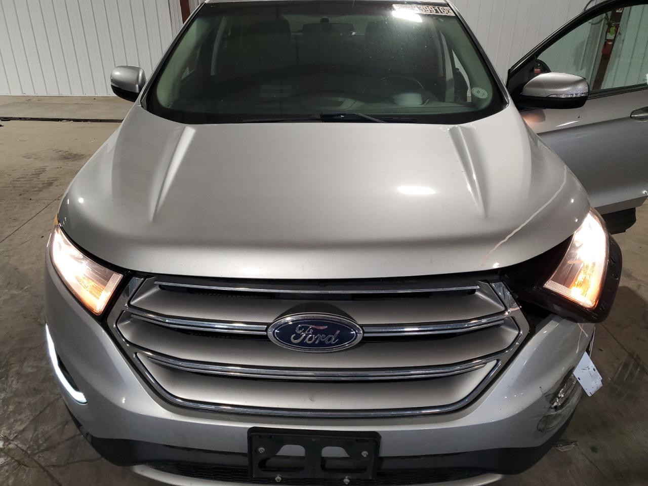 2017 Ford Edge Sel Серебряный vin: 2FMPK4J92HBC49774 Damage: Left Head Lamp, Broken, Replacement Required
