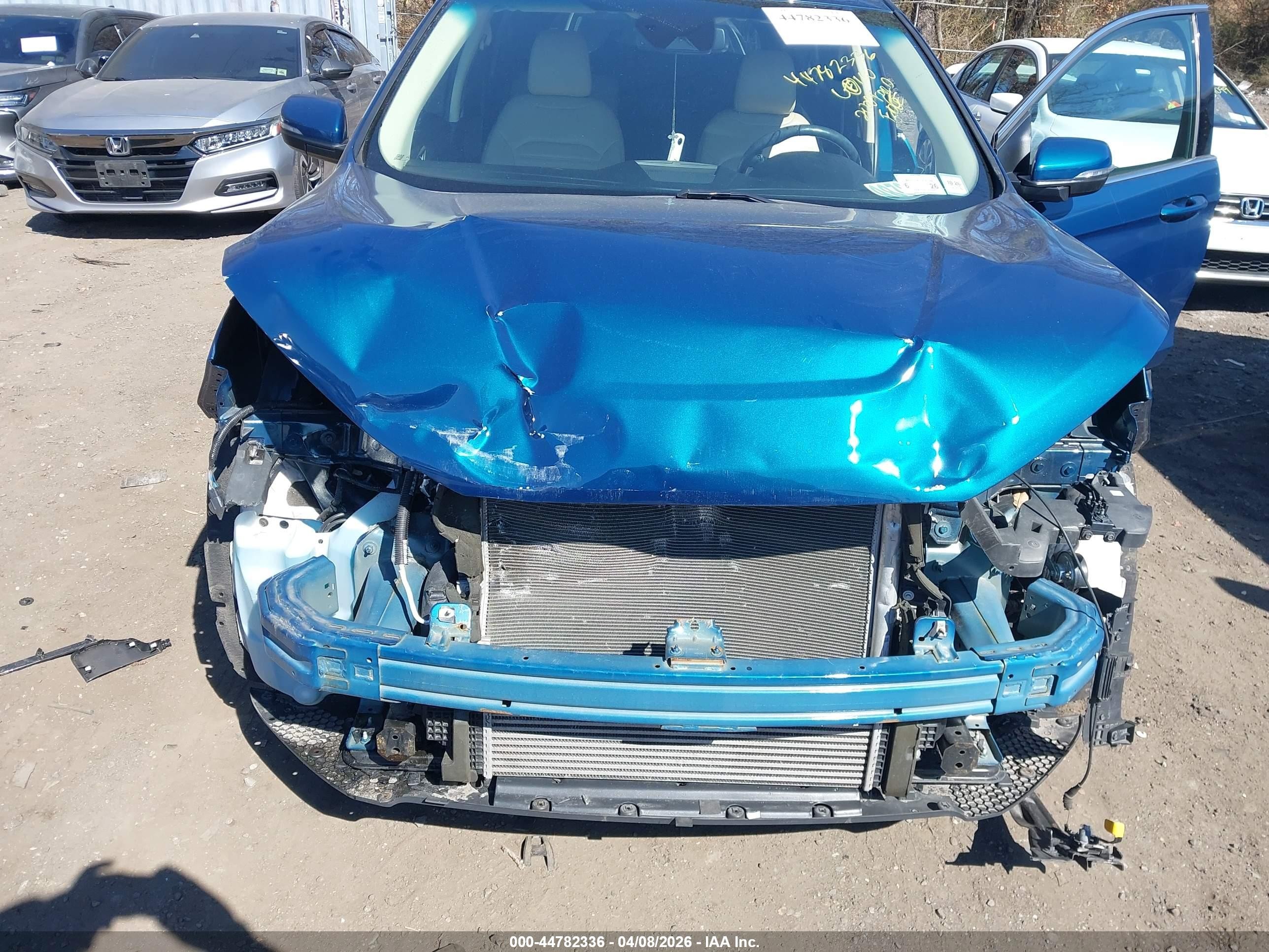2020 Ford Edge Sel Blue vin: 2FMPK4J92LBA46960