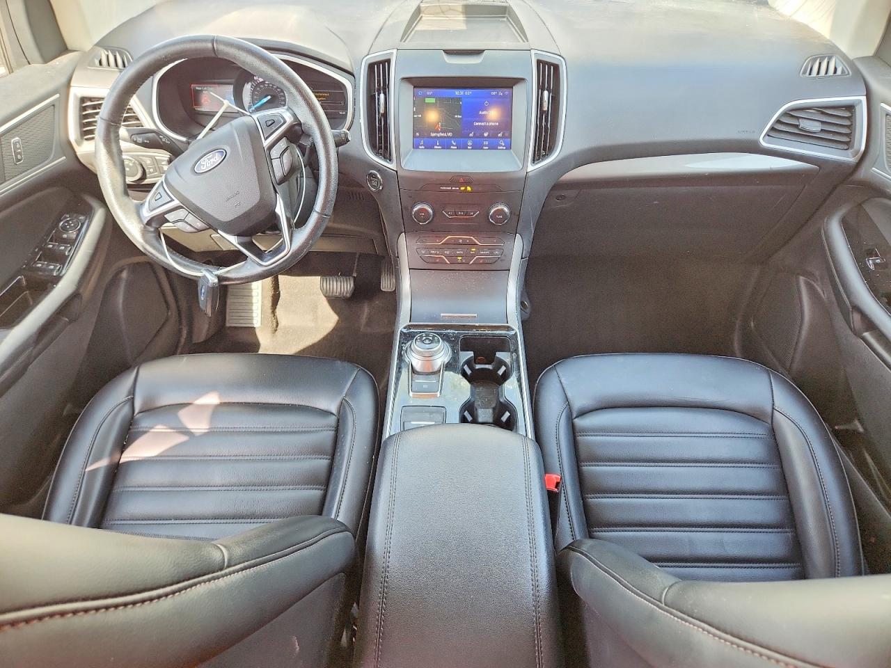 2020 Ford Edge Sel White vin: 2FMPK4J92LBB06008