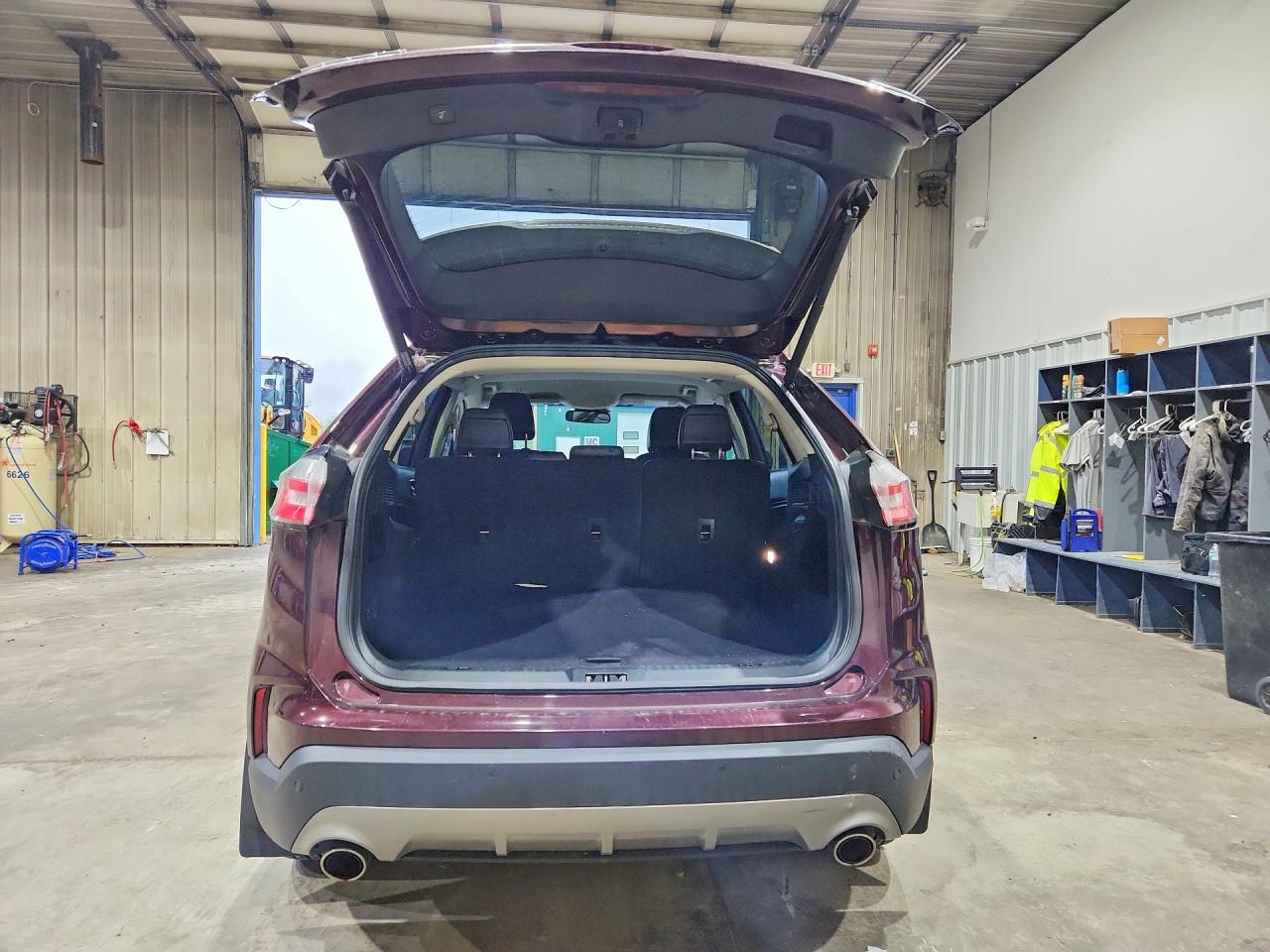 2020 Ford Edge Sel Maroon vin: 2FMPK4J92LBB30390