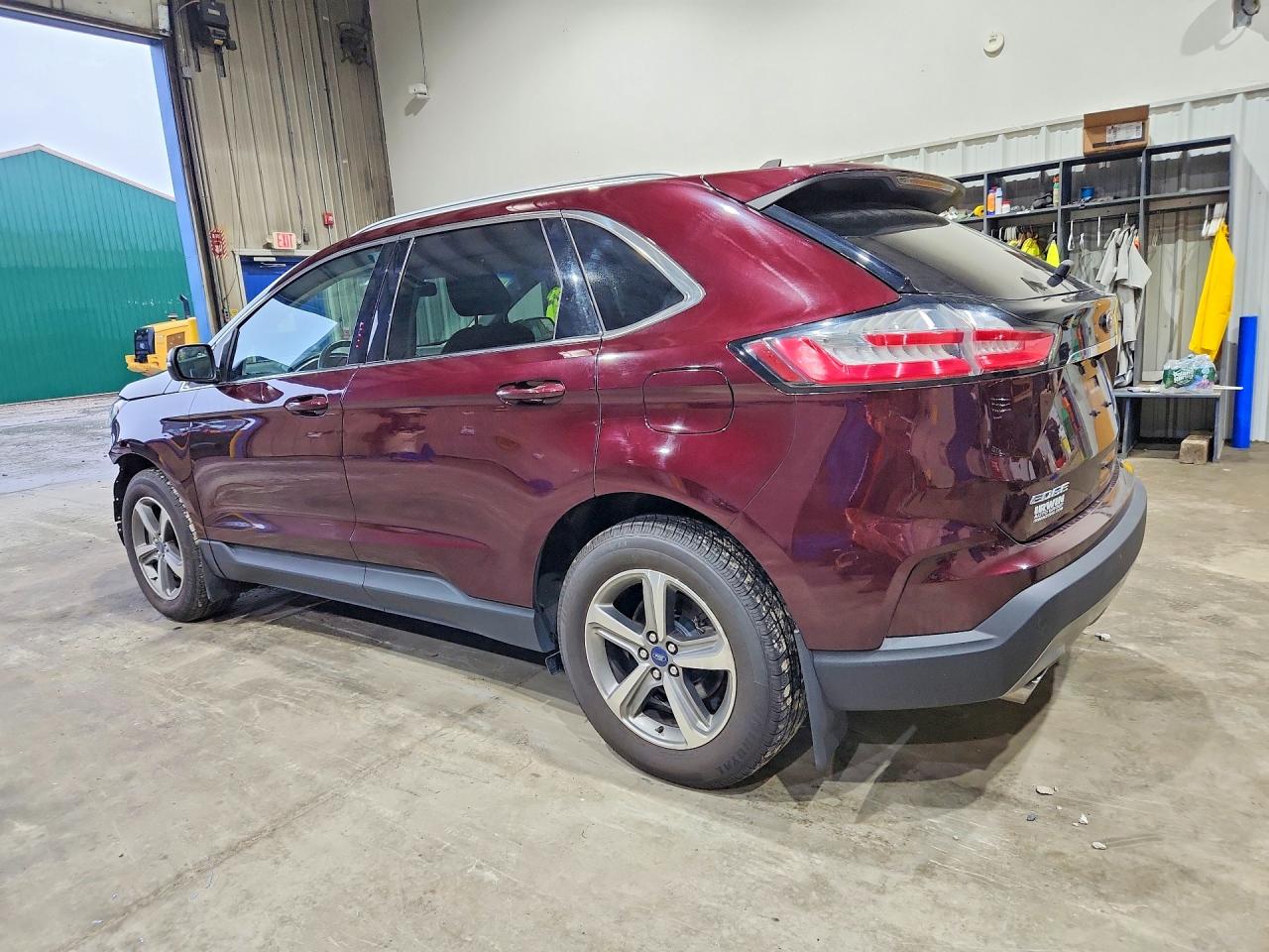 2020 Ford Edge Sel Maroon vin: 2FMPK4J92LBB30390