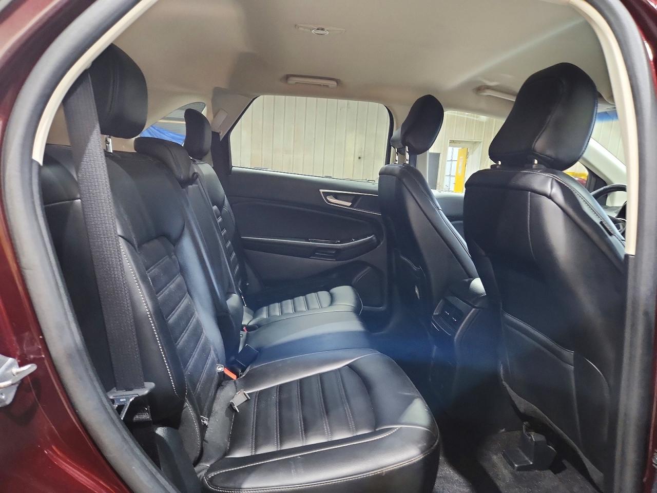 2020 Ford Edge Sel Maroon vin: 2FMPK4J92LBB30390