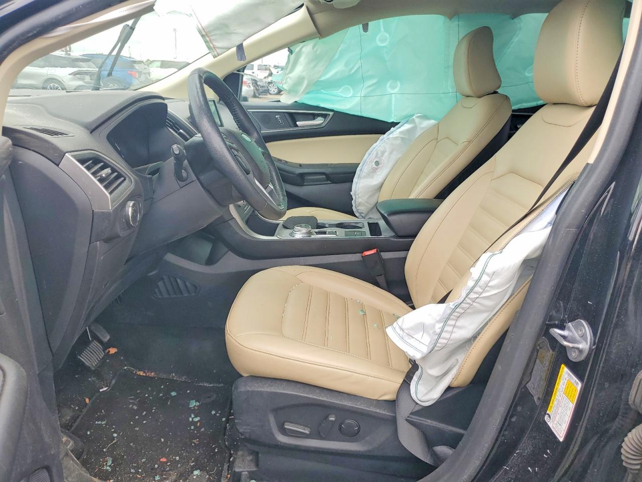 2022 Ford Edge Sel Black vin: 2FMPK4J92NBA02590