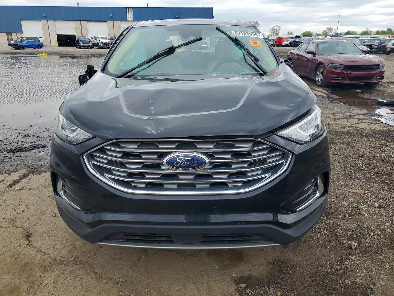 2022 Ford Edge Sel Black vin: 2FMPK4J92NBA02590