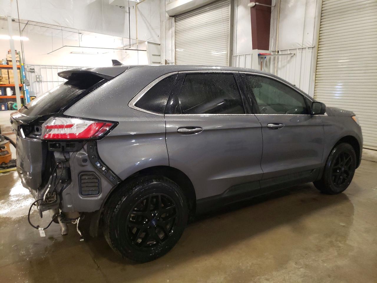 2022 Ford Edge Sel Gray vin: 2FMPK4J92NBA20538